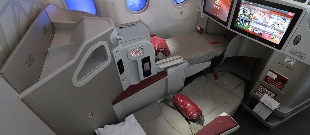 Royal Air Maroc RAM B787 Business Class