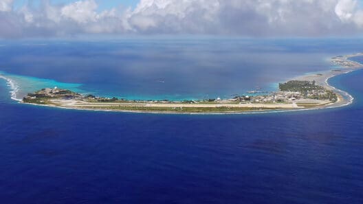 an island in the ocean