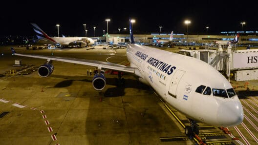 Aerolineas Argentinas Transpolar Flight