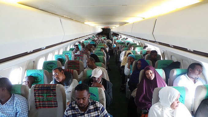African Express economy class