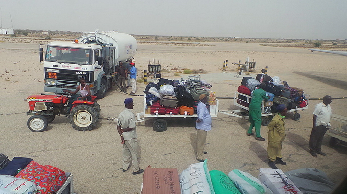 Berbera Airport transit, Somaliland