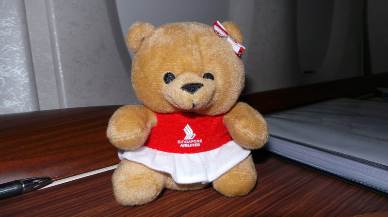 Steiff JAL Cabin Attendant Teddy Bear