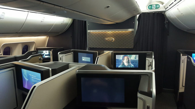 Review: British Airways First Class B787-9 London to Muscat via Abu ...