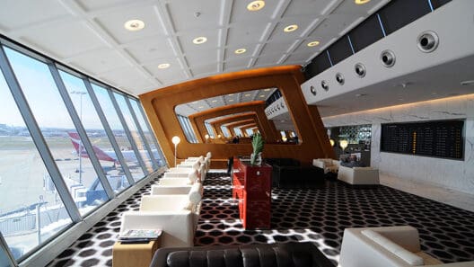 Qantas First Class Lounge Sydney