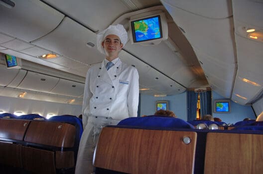 Austrian Business Class B777-200