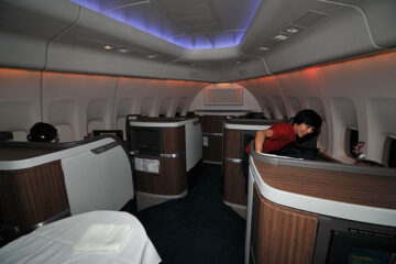 Cathay Pacific First Class B747-400