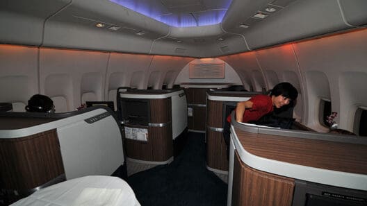 Cathay Pacific First Class B747-400