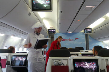 Austrian Airlines Business Class