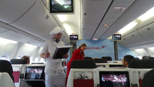 Austrian Airlines Business Class
