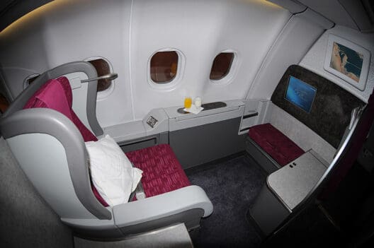 Qatar Airways First Class inter GCC flights