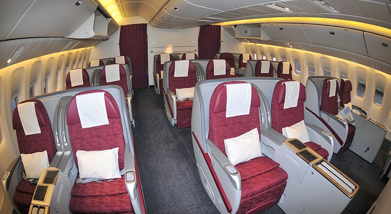 Qatar Airways Business Class B777