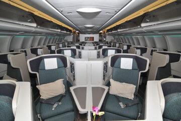 Cathay Pacific New Business Class