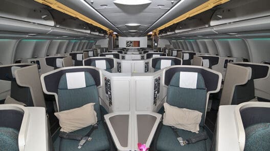 Cathay Pacific New Business Class