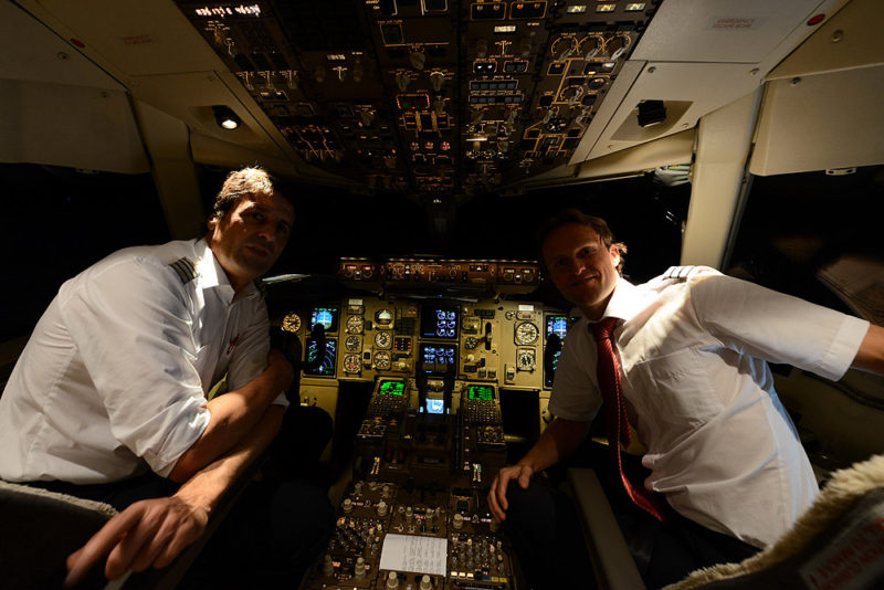 Austrian Airlines Cockpit crew