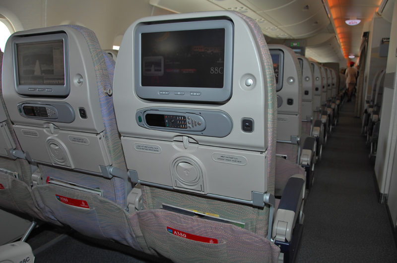 Emirates A380 Economy Class