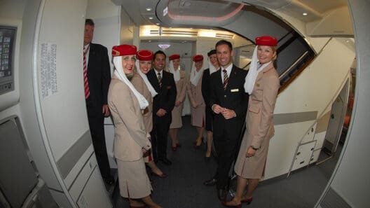 Emirates A380 cabin tour