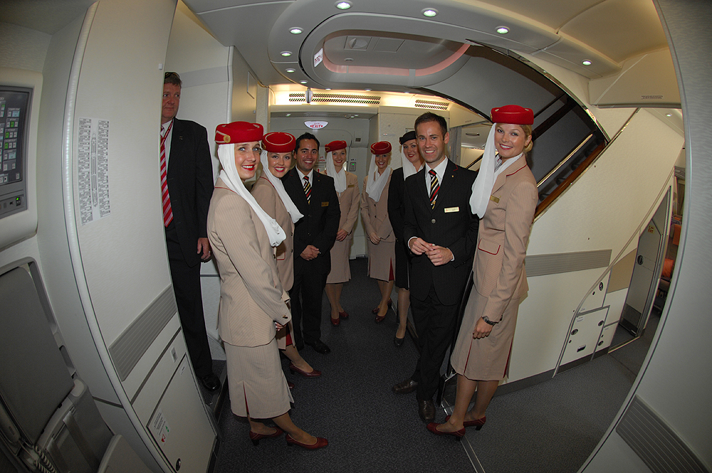 Emirates A380 cabin tour