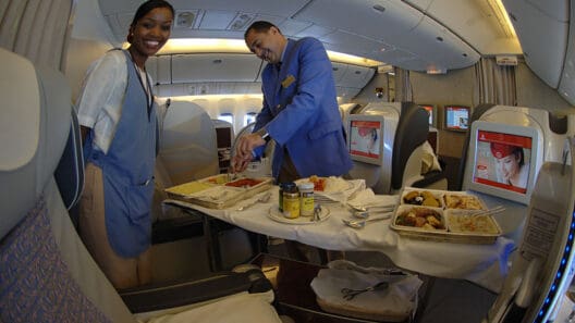 Emirates B777-300/ER First Class Auckland to Sydney