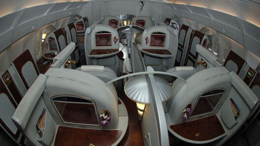 Emirates A340-500 First Class