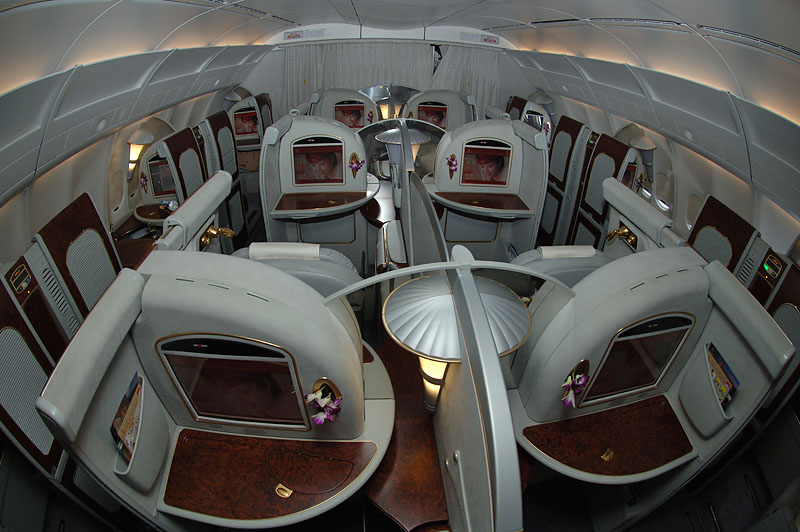 Emirates A340-500 First Class