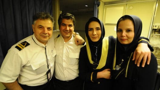 a group of people posing for a photo