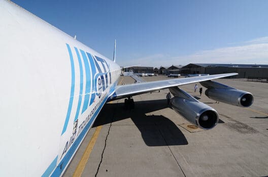 a plane on the tarmac