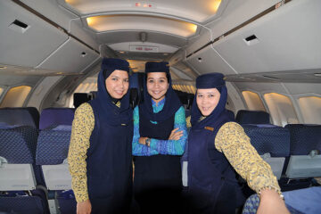 Saudia First Class Review B747-300 Jakarta to Riyadh