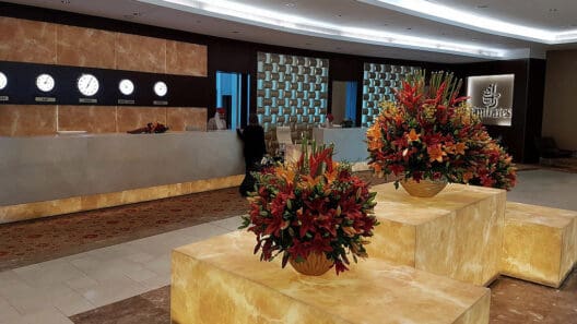 Emirates First Class Lounge Dubai Review