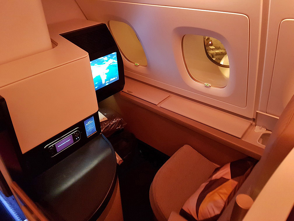 Review: Etihad A380 Business Class Sydney to Abu Dhabi