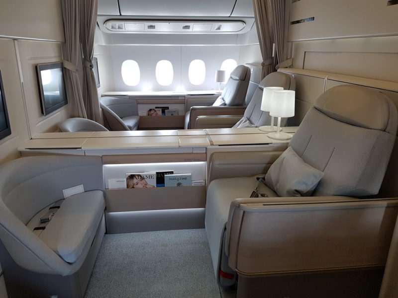 Air France La Premiere First Class Cabin