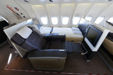 Lufthansa B747-400 First Class