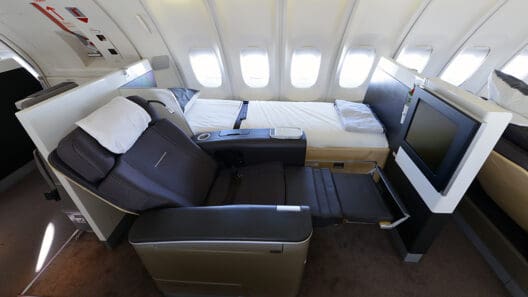 Lufthansa B747-400 First Class