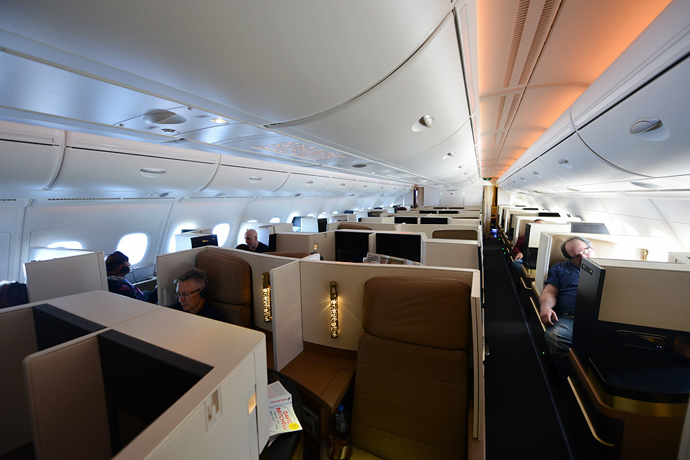 Etihad A380 Business Class Review