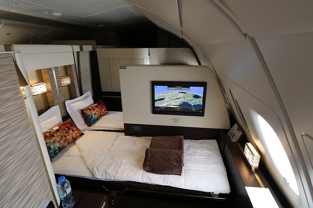 Review Etihad First Class Apartment A380 Abu Dhabi to London
