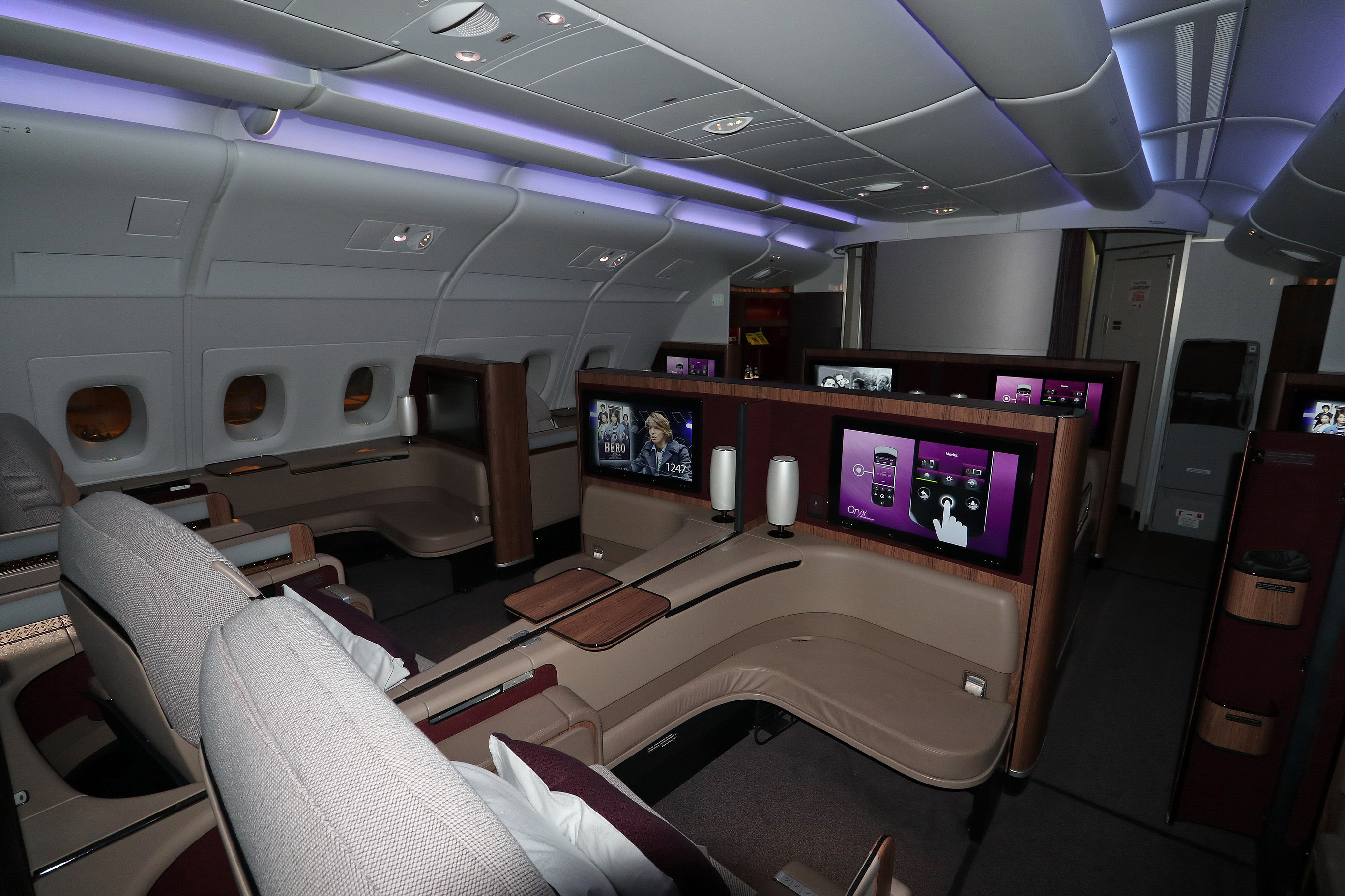 Review: Qatar Airways First Class A380 Bangkok to Doha