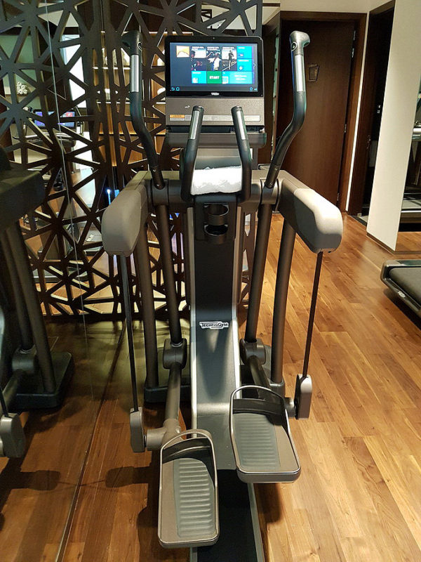 Etihad Abu Dhabi First Class Lounge Fitness Room