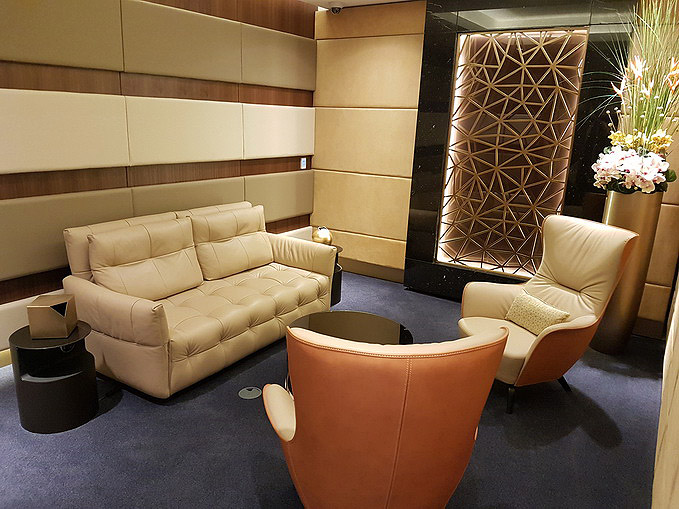 Etihad First Class Lounge Private Room
