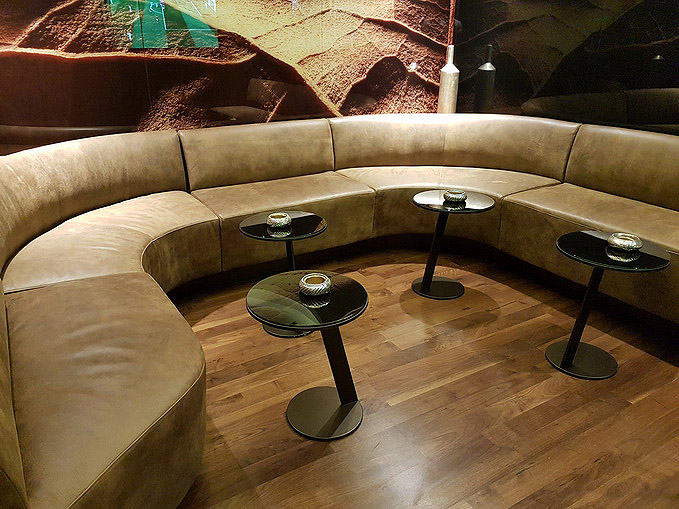 Etihad Abu Dhabi First Class Lounge Cigar Room