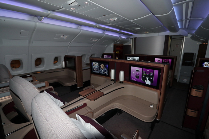 Qatar Airways First Class A380