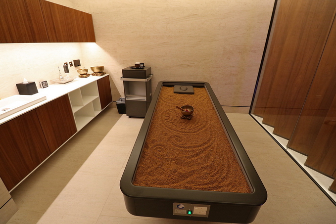 Qatar Airways First Class Lounge Spa Treatment Room