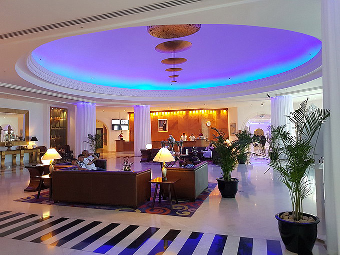 Salalah Hilton lobby