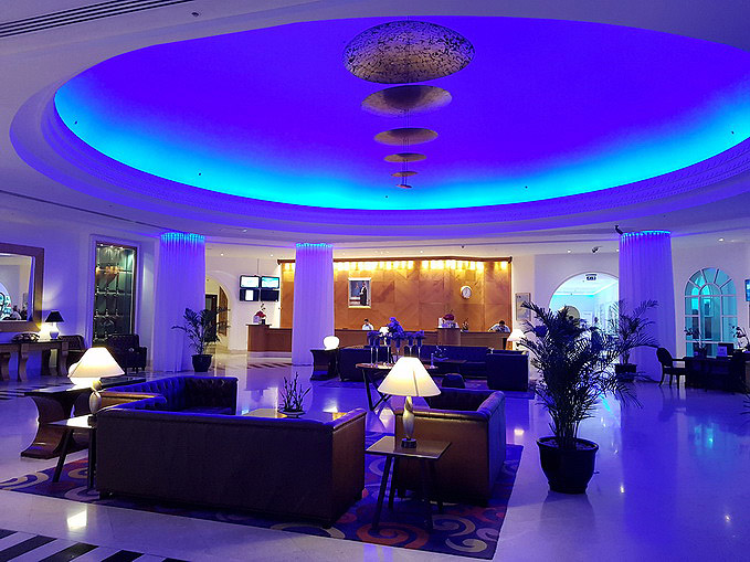 Lobby of Hilton Salalah