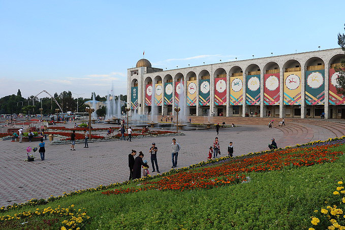Ala-Too square, Bishkek, Kyrgyzstan