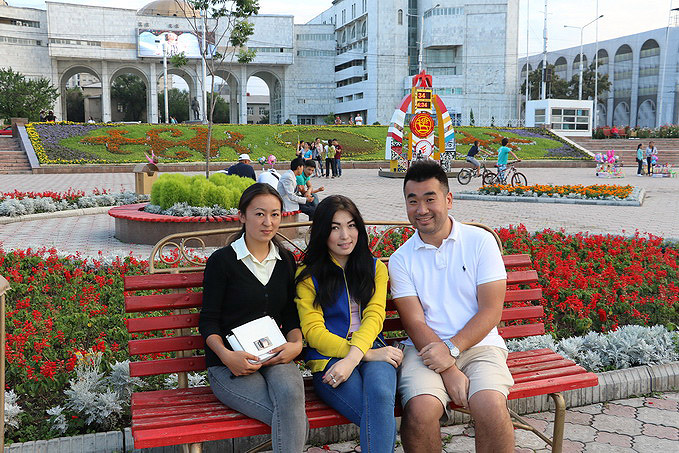 Ala-Too square, Bishkek, Kyrgyzstan