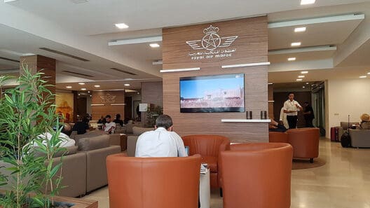 Royal Air Maroc Casablanca Lounge