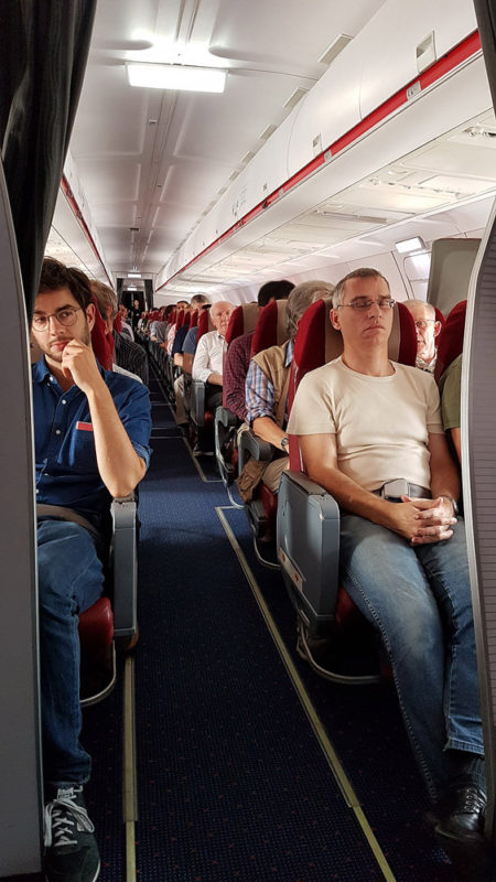 Air Koryo Economy Class cabin
