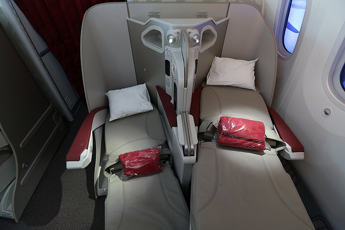 Royal Air Maroc Boeing 787 business class seat