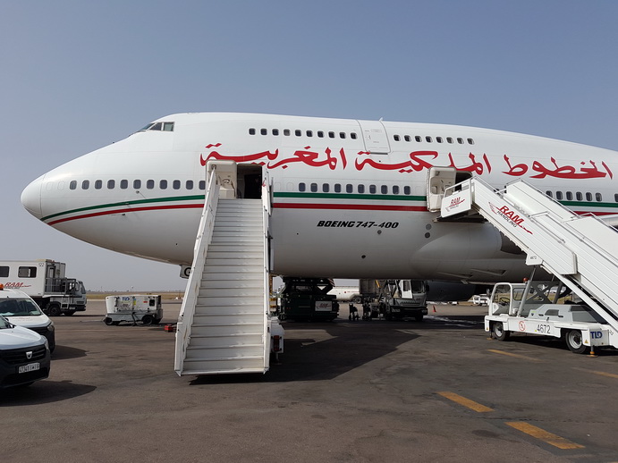 Royal Air Maroc 747 Business 73