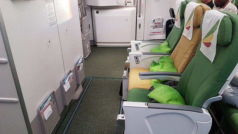 Ethiopian Airlines A350 Economy Class
