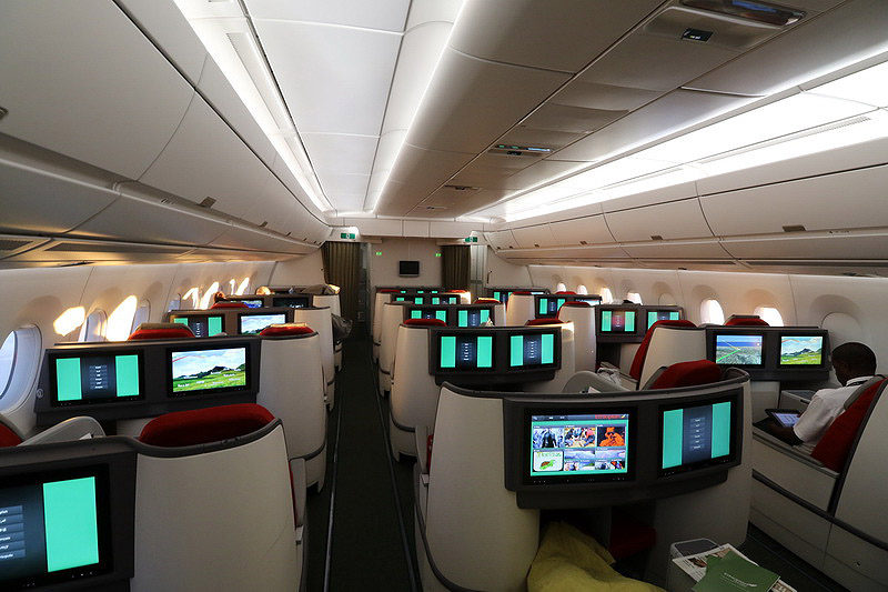 Ethiopian Airlines A350 Cloud Nine Business Class